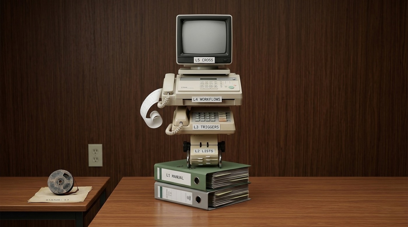 The 5 levels of marketing automation